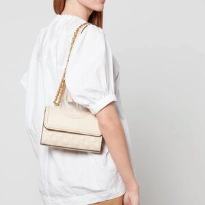 Tory Burch Small Fleming Quilted Shoulder Bag